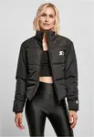 Women's quilted jacket Starter Logo black