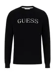 GUESS Sveter 'KANE'  čierna / biela