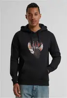 Černá mikina s kapucí Hail The King