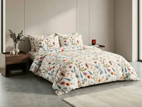 Obliečky mikroplyš HERBALIS krémové Rozmer obliečky: 70 x 90 cm | 140 x 200 cm