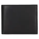 Pánska kožená slim peňaženka Richhoff Leo - čierna