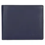 Pánská kožená peněženka Richhoff Martin - modrá