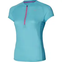 Mizuno TRAIL DRYAEROFLOW HZ TEE Dámske bežecké tričko, svetlomodrá, veľkosť