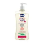 CHICCO Šampon micelární na vlasy a tělo s dávkovačem Baby Moments Sensitive 94 % přírodních