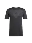 ADIDAS PERFORMANCE Funkčné tričko 'GYM+'  sivá / čierna