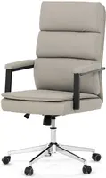 AUTRONIC Kancelářské křeslo KA-D8104 SIL, béžová ekokůže