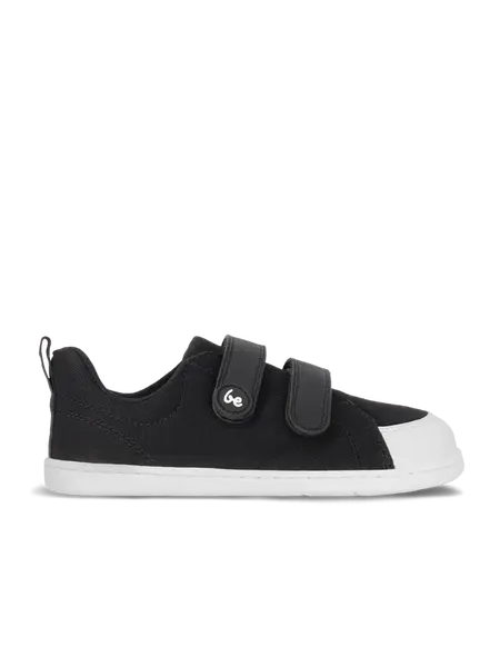 Dětské barefoot tenisky Be Lenka Canvi Preschool - Black & White