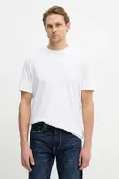 Tričko s příměsí hedvábí Guess