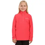 KILPI ALMERI Dětská fleecová mikina, růžová, velikost