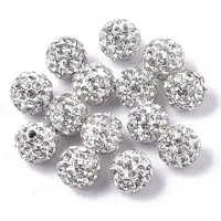 Pave Disco Ball Beads