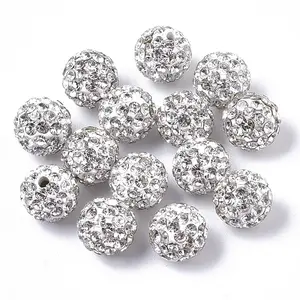 Pave Disco Ball Beads