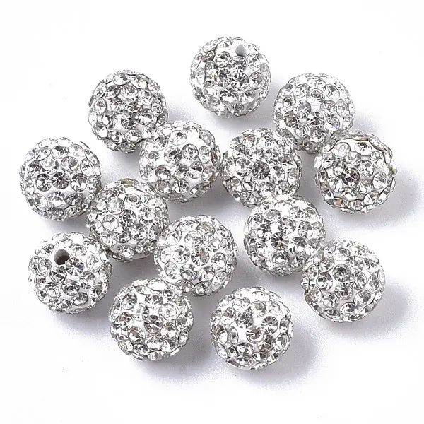 Pave Disco Ball Beads