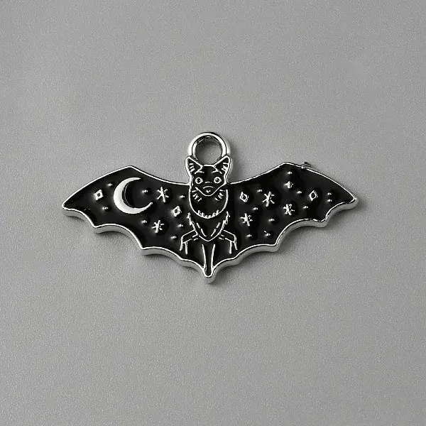 Halloween Alloy Enamel Pendants