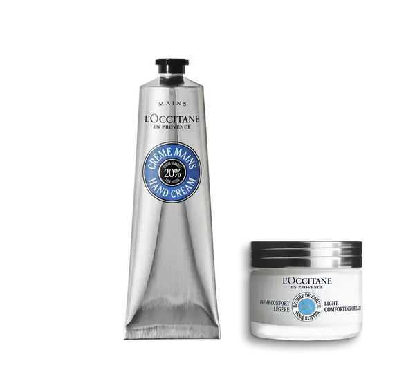 Duo péče o ruce a pleť Karité Confort (Bambucké máslo)