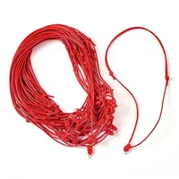 Eco-Friendly Korean Waxed Polyester Braided Adjustable Necklace Makings