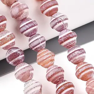 Dyed Natural Agate Beads Strands