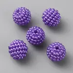 Opaque Resin Bayberry Beads