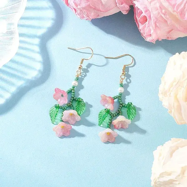 304 Stainless Steel Dangle Earrings