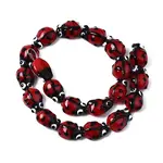 Ladybug Handmade Lampwork Beads Strands