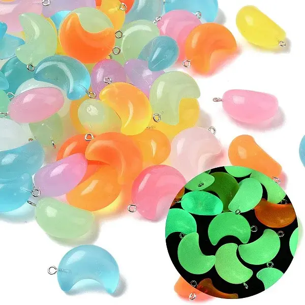 Luminous Resin Pendants