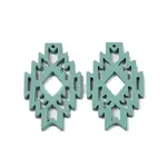 Poplar Dye Wood Pendants