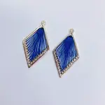 Alloy Fabric Pendants