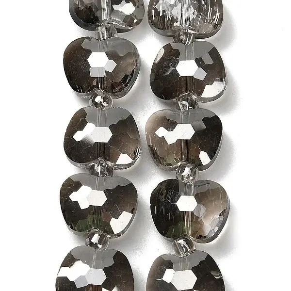 Electroplate Transparent Glass Beads