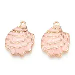 Rack Plating Alloy Enamel Pendant