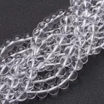 Natural Grade AB Quartz Crystal Beads Strands