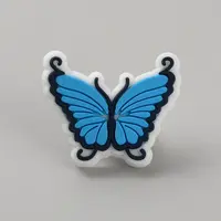 Butterfly Plastic Cartoon Style Straw Toppers