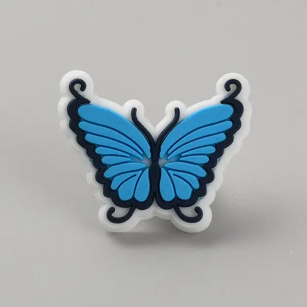 Butterfly Plastic Cartoon Style Straw Toppers