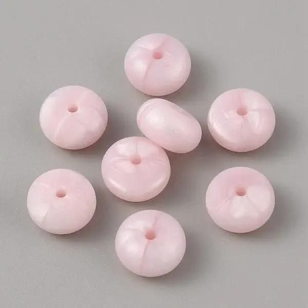 Rondelle Food Grade Eco-Friendly Silicone Beads