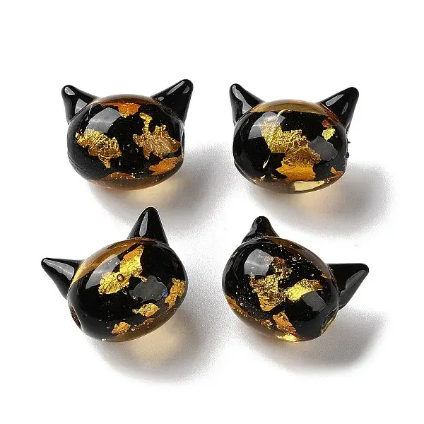 Handmade Foil Glass Beads