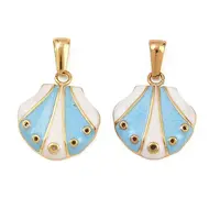 304 Stainless Steel Enamel Pendants