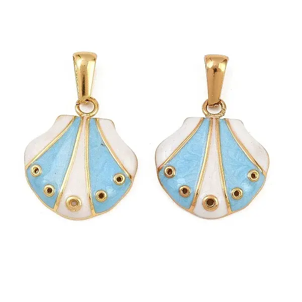 304 Stainless Steel Enamel Pendants