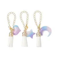 Resin Heart/Moon/Star Cup Charms