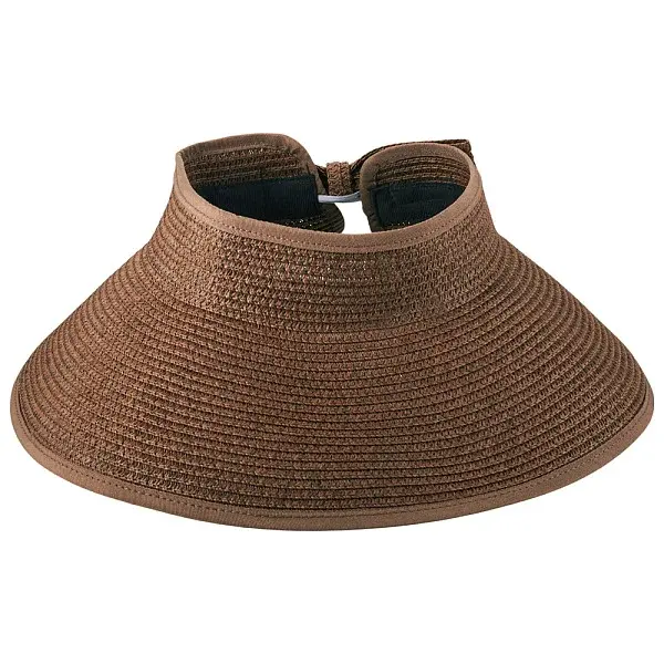 1Pc Women Straw Floppy Wide Brim Sun Hat