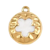 304 Stainless Steel Enamel Pendants