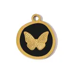 304 Stainless Steel Enamel Pendants