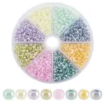 8 Sets 8 Colors Glass Seed Beads