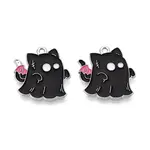 Halloween Theme Alloy and Enamel Pendants