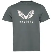 CASTORE SS GRAPHIC T-SHIRT Pánské tričko, tmavě zelená, velikost