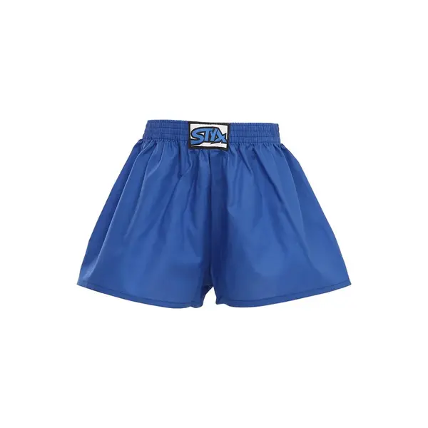 Detské trenky klasická guma modré (J967) 4-5 rokov