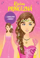 Krásná princezná - kniha z kategorie Omalovánky, vystřihovánky, papír