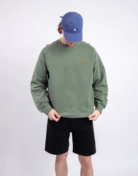 Carhartt WIP Nelson Sweat Park garment dyed M