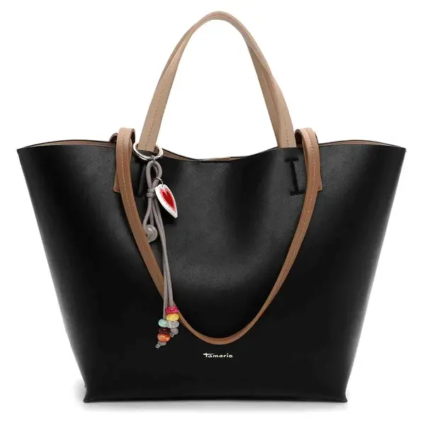 Dámská 2v1 kabelka Tamaris Chanel - černá