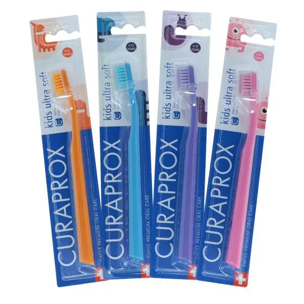 Dětský zubní kartáček CURAPROX Kids, 4 – 12 let