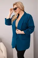 Elegantné sako Kesi Plus Size