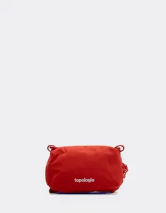 Topologie Mini Bottle Sacoche Red Tech Sateen