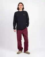 Carhartt WIP Single Knee Pant Malbec aged canvas 33